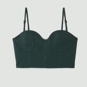 NWT: Everlane Structured Cotton Bustier